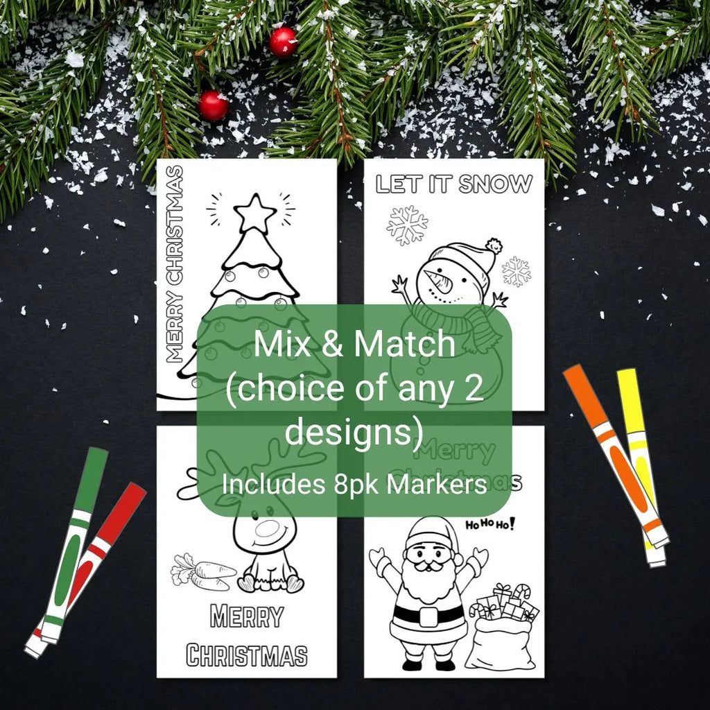 Mix and match your pack with 2 Christmas Canvas Crafts designs
