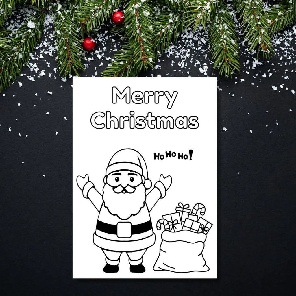 Christmas Canvas Crafts | Santa design