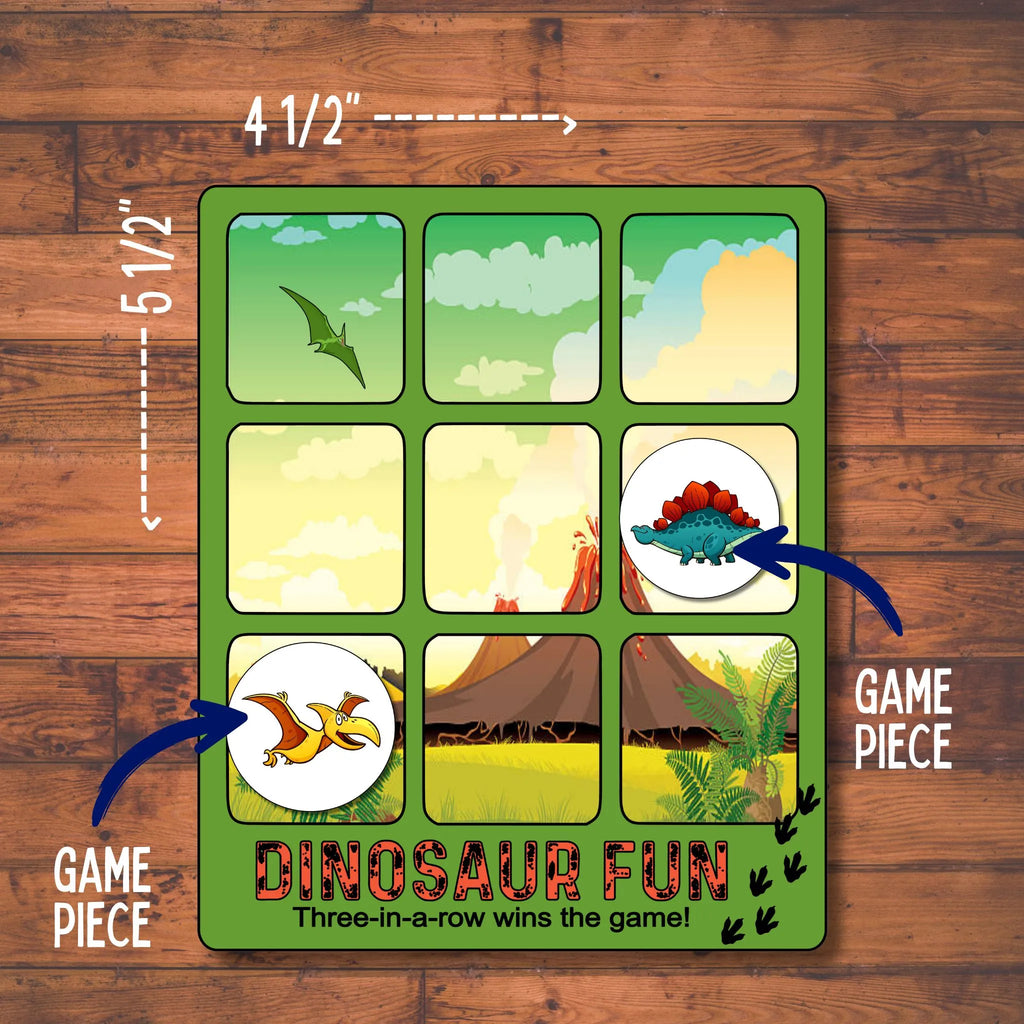 Measurement of the Acrylic Tic Tac Toe & Hangman Game Board