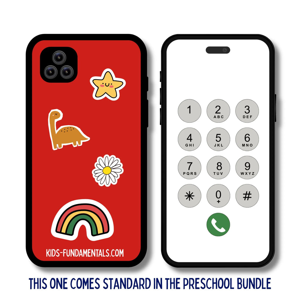 Play phone - red color