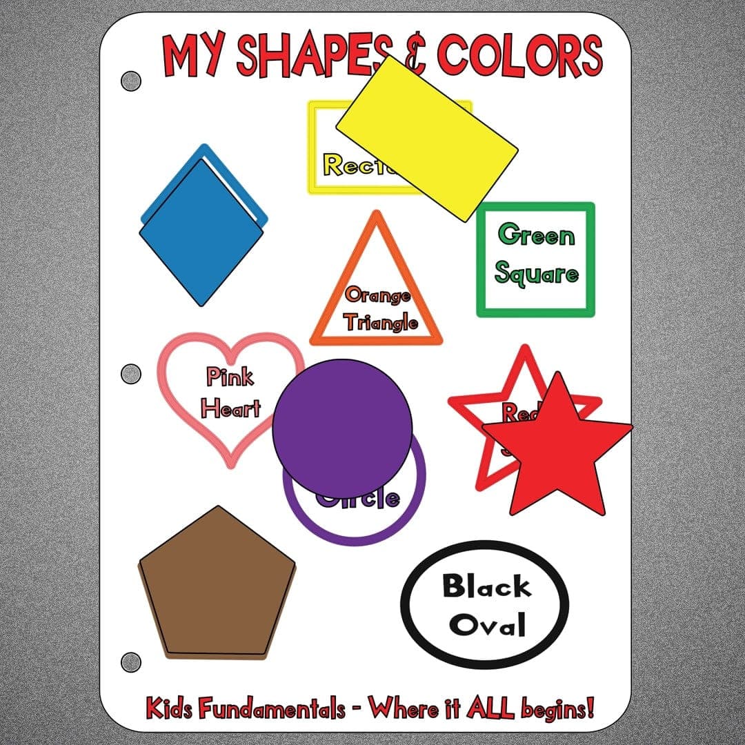 Shape Collor Shapes And Colors For Kids