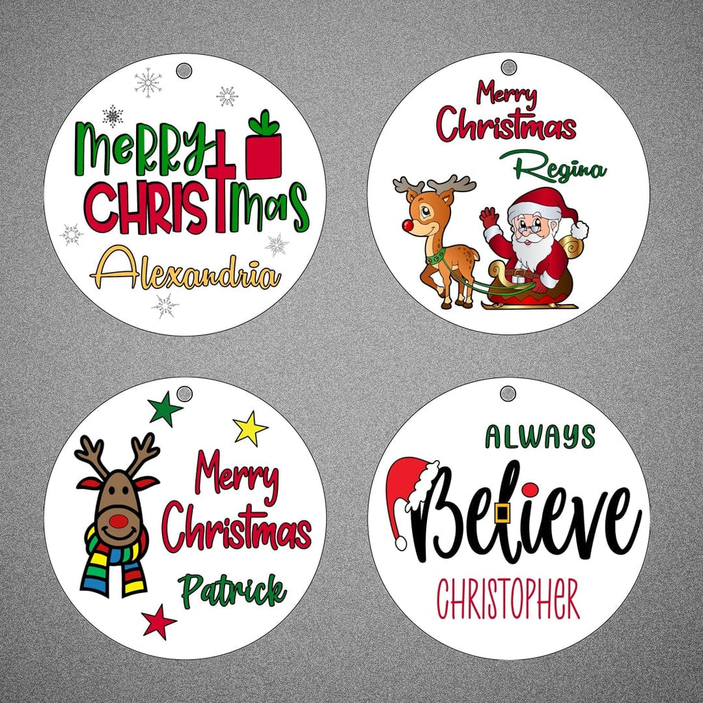 Personalized Christmas Ornaments - Kids Fundamentals